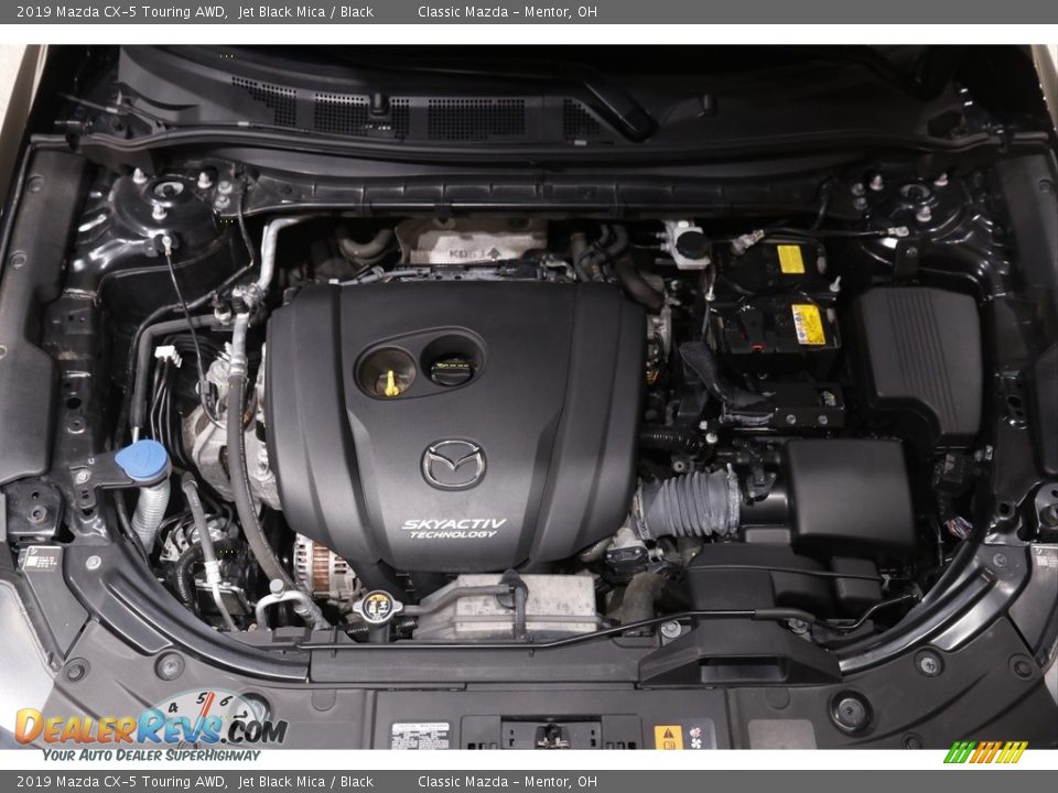 2019 Mazda CX-5 Touring AWD Jet Black Mica / Black Photo #19