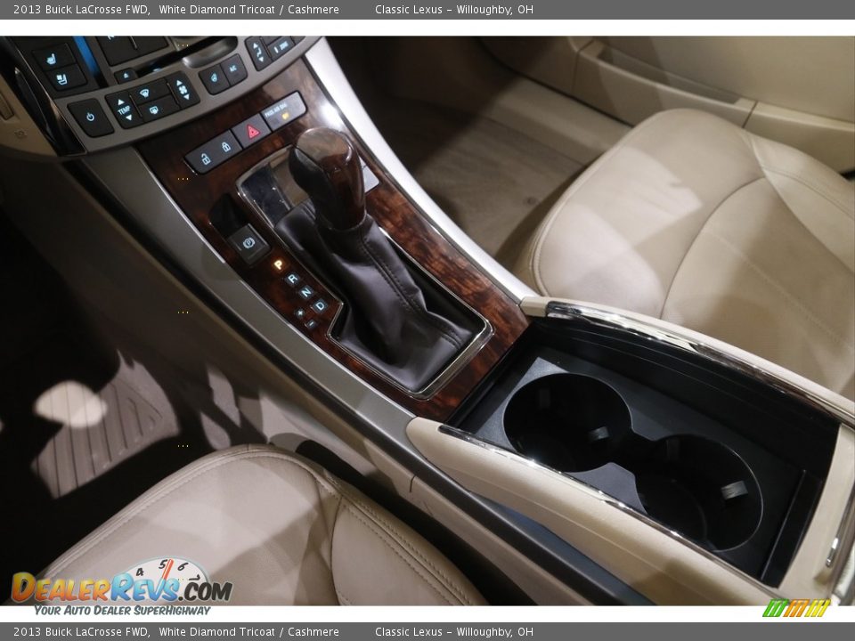 2013 Buick LaCrosse FWD White Diamond Tricoat / Cashmere Photo #14