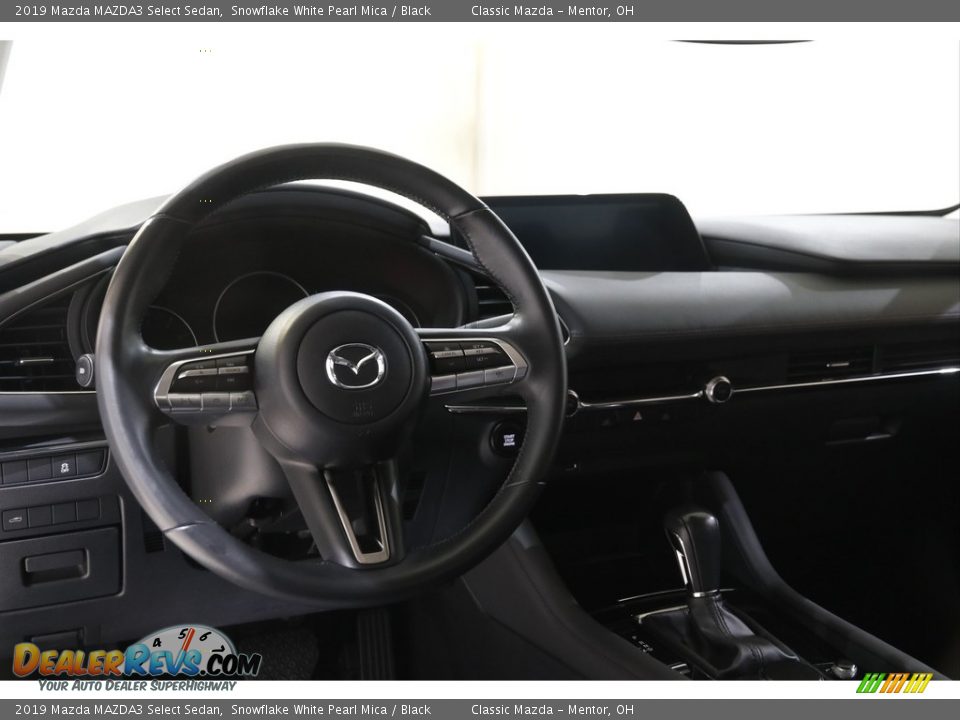 2019 Mazda MAZDA3 Select Sedan Snowflake White Pearl Mica / Black Photo #6