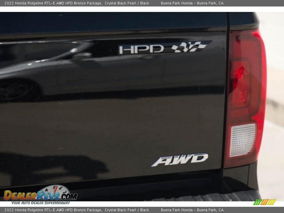 2022 Honda Ridgeline RTL-E AWD HPD Bronze Package Logo Photo #8