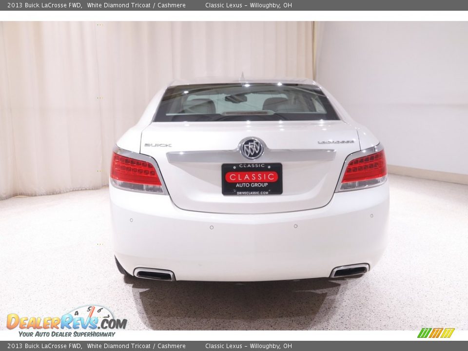 2013 Buick LaCrosse FWD White Diamond Tricoat / Cashmere Photo #18