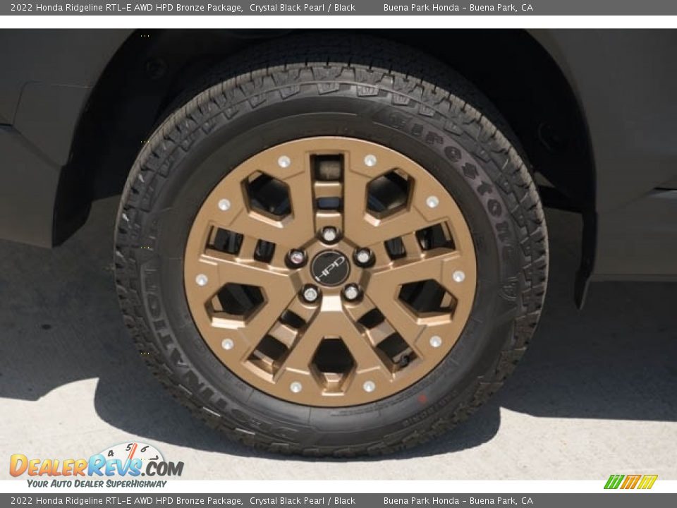 2022 Honda Ridgeline RTL-E AWD HPD Bronze Package Wheel Photo #12