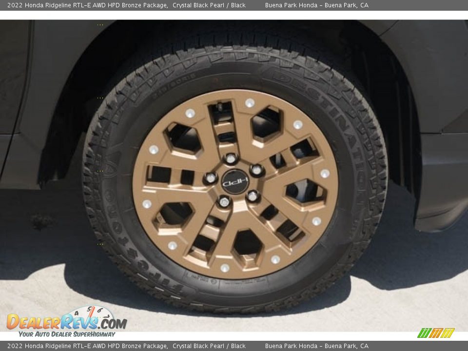 2022 Honda Ridgeline RTL-E AWD HPD Bronze Package Wheel Photo #13