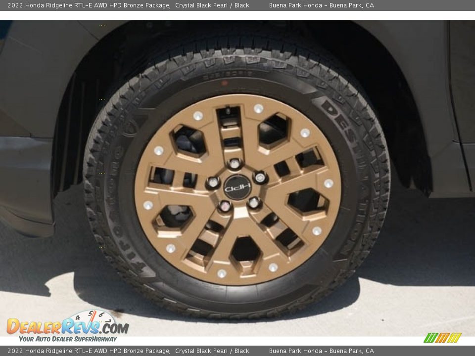 2022 Honda Ridgeline RTL-E AWD HPD Bronze Package Wheel Photo #15