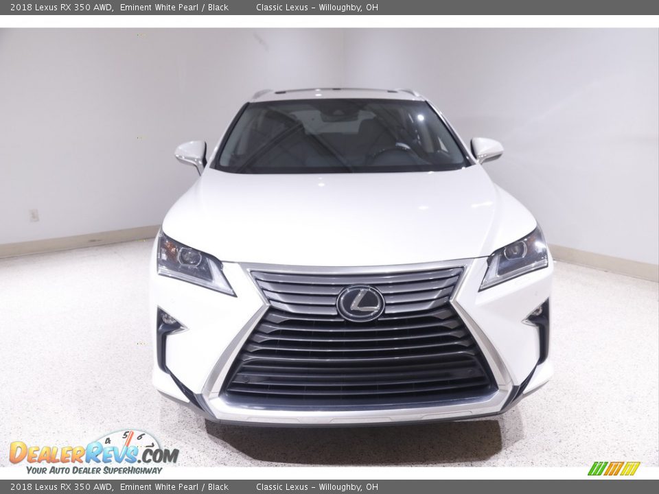 2018 Lexus RX 350 AWD Eminent White Pearl / Black Photo #2