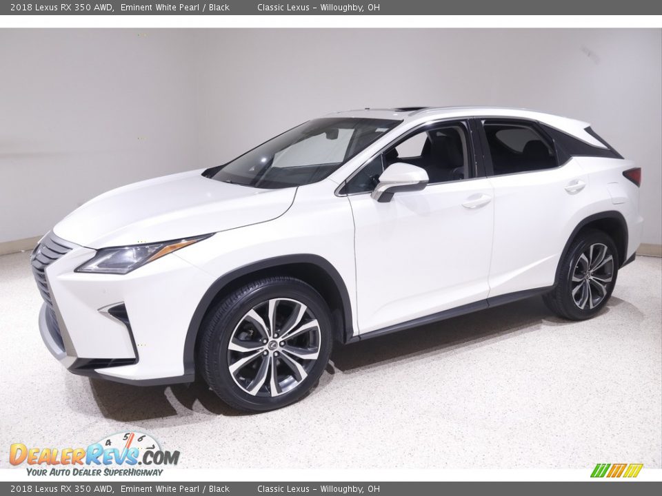 2018 Lexus RX 350 AWD Eminent White Pearl / Black Photo #3