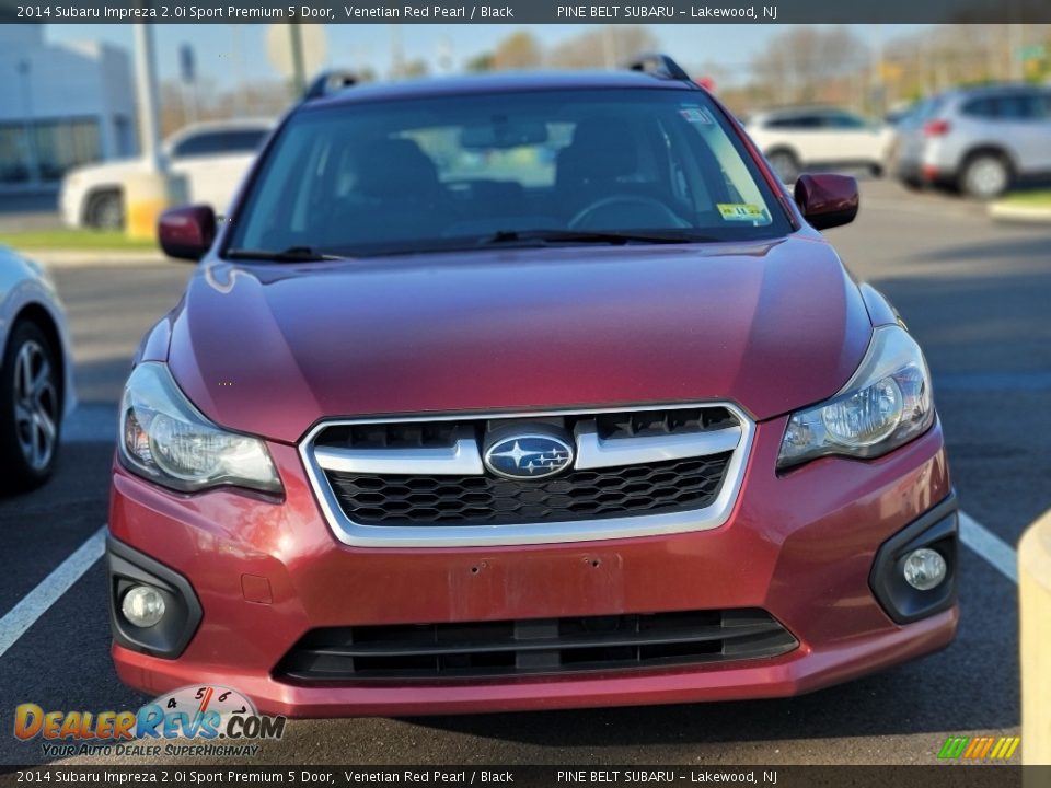 2014 Subaru Impreza 2.0i Sport Premium 5 Door Venetian Red Pearl / Black Photo #2