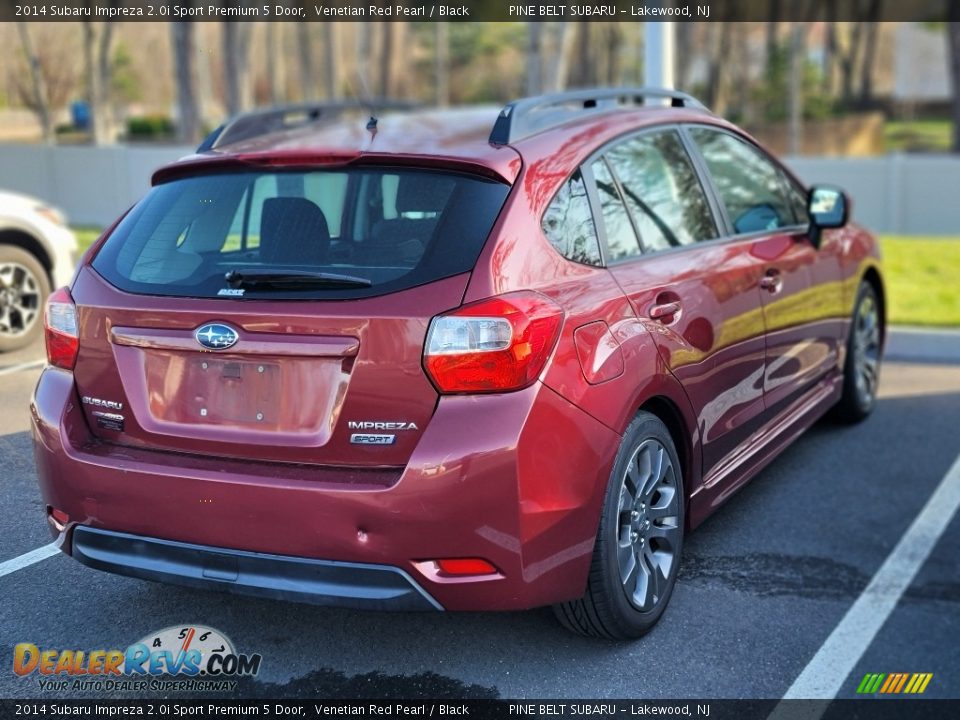 2014 Subaru Impreza 2.0i Sport Premium 5 Door Venetian Red Pearl / Black Photo #4