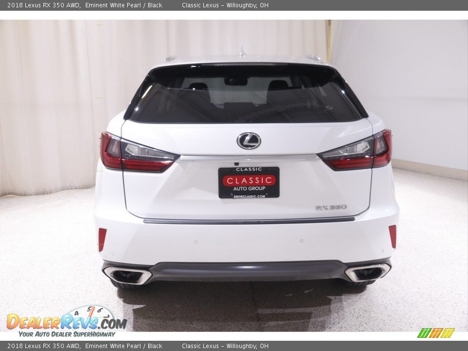 2018 Lexus RX 350 AWD Eminent White Pearl / Black Photo #21