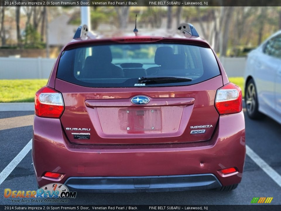 2014 Subaru Impreza 2.0i Sport Premium 5 Door Venetian Red Pearl / Black Photo #5