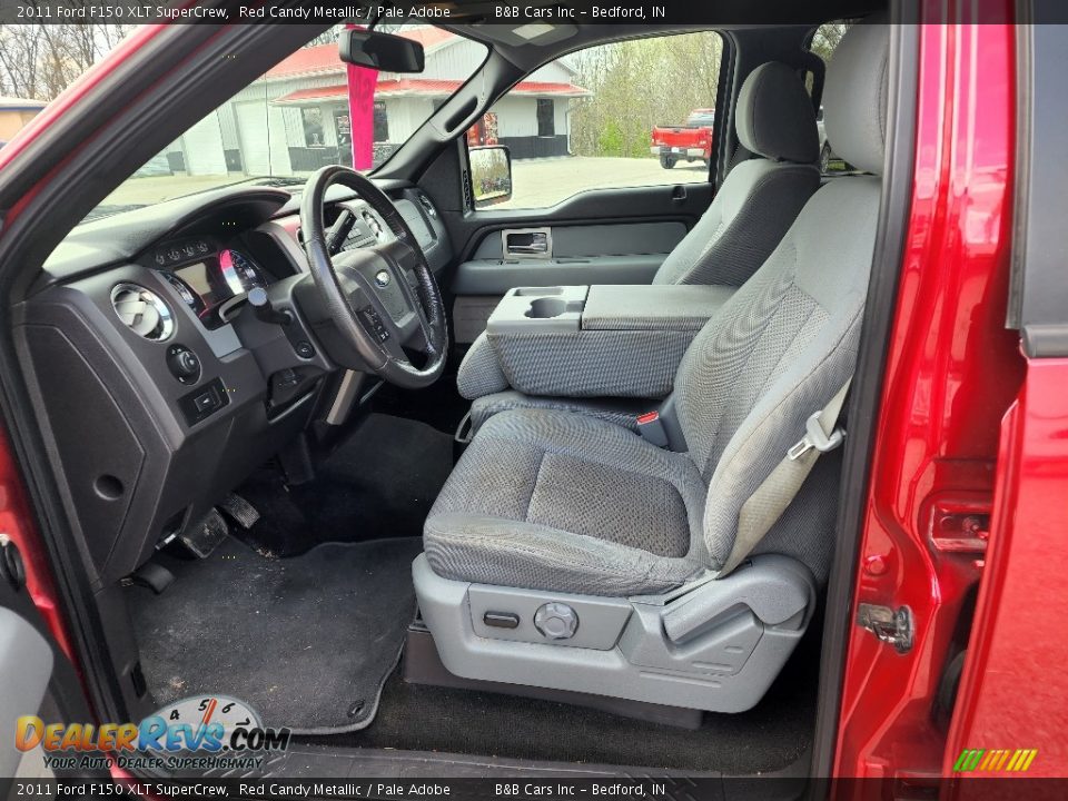 2011 Ford F150 XLT SuperCrew Red Candy Metallic / Pale Adobe Photo #7