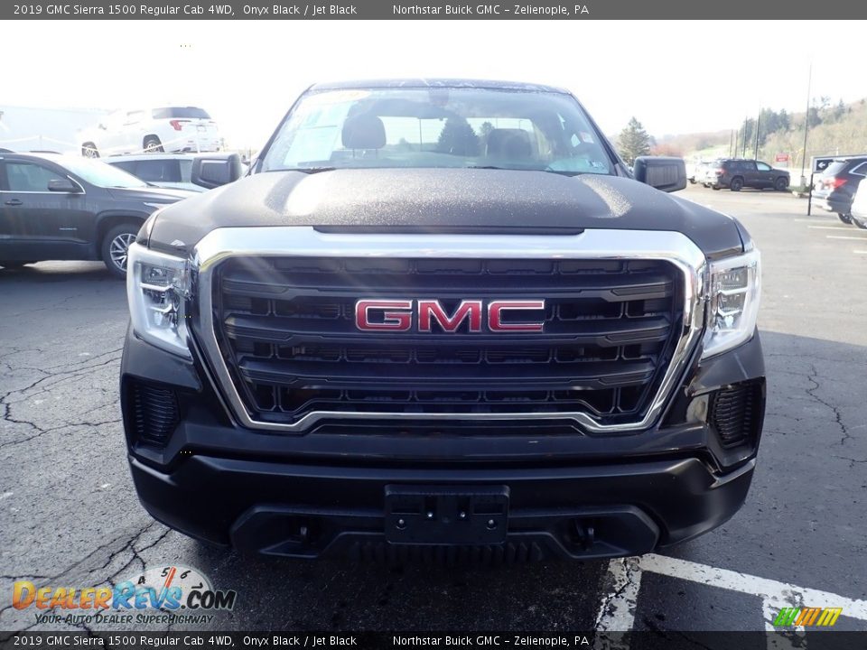 2019 GMC Sierra 1500 Regular Cab 4WD Onyx Black / Jet Black Photo #11