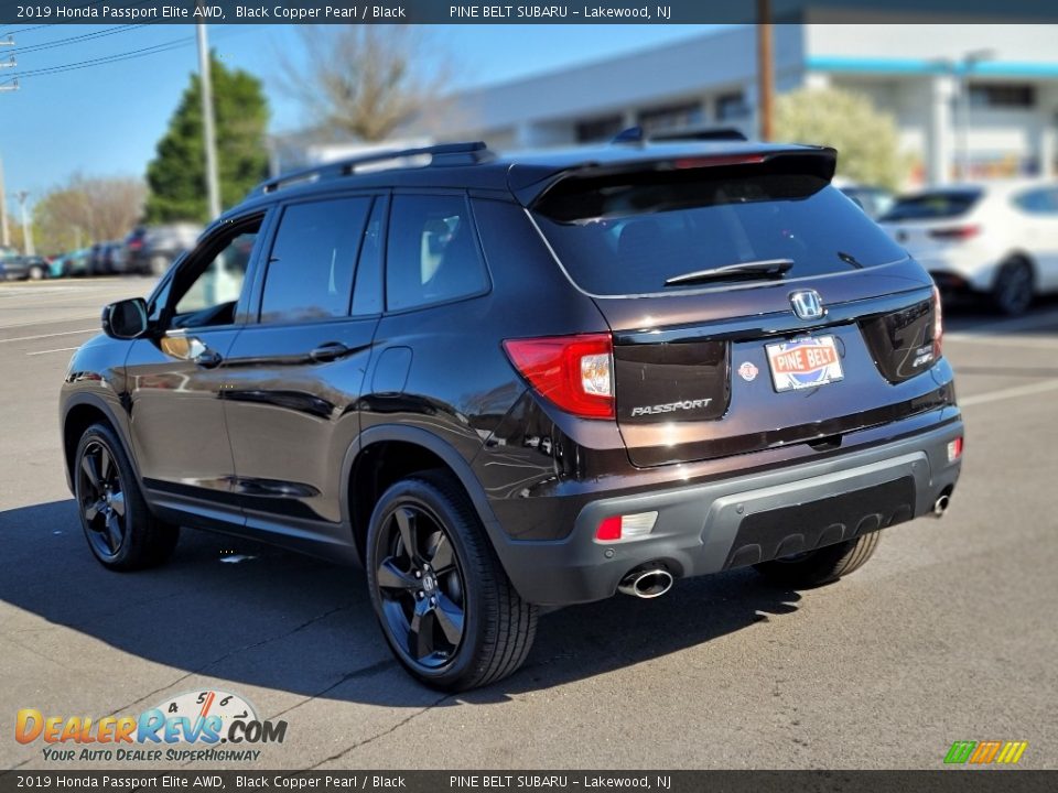 Black Copper Pearl 2019 Honda Passport Elite AWD Photo #18