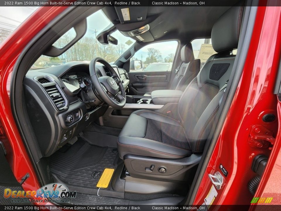Front Seat of 2022 Ram 1500 Big Horn Built-to-Serve Edition Crew Cab 4x4 Photo #2