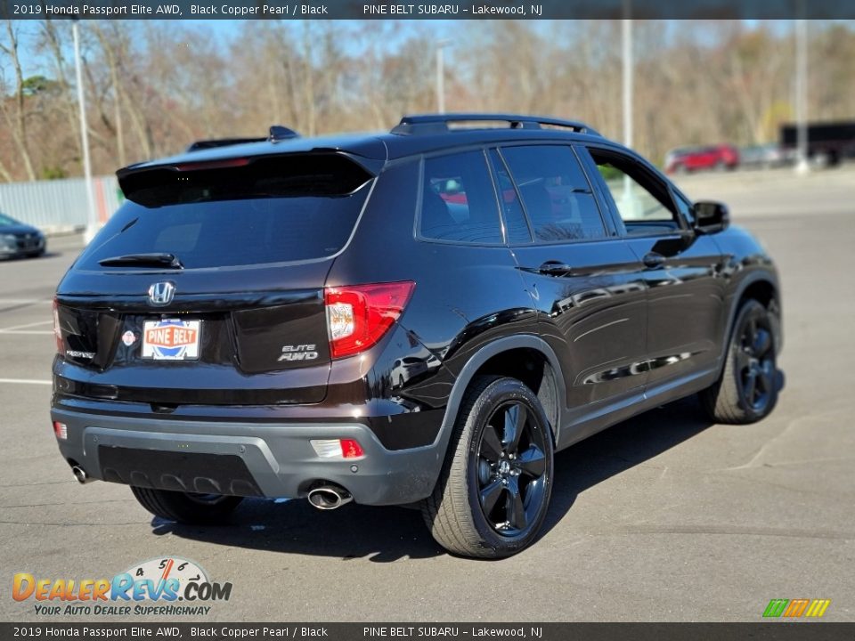 2019 Honda Passport Elite AWD Black Copper Pearl / Black Photo #20