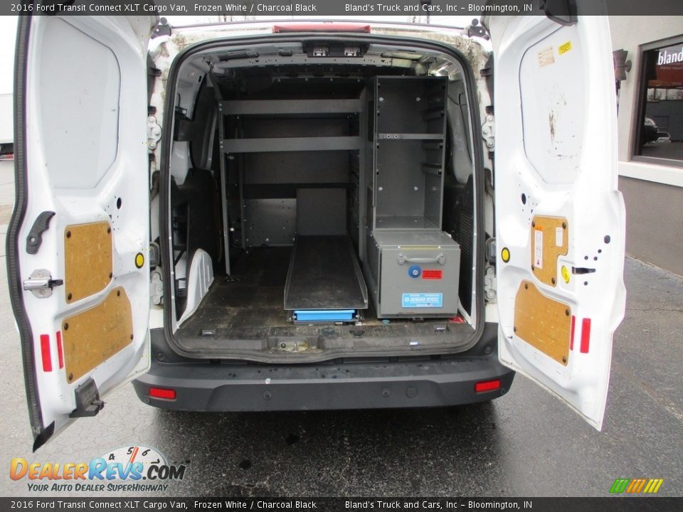 2016 Ford Transit Connect XLT Cargo Van Frozen White / Charcoal Black Photo #19