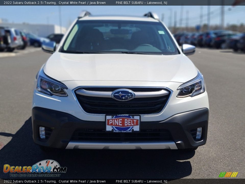 2022 Subaru Outback 2.5i Touring Crystal White Pearl / Java Brown Photo #3