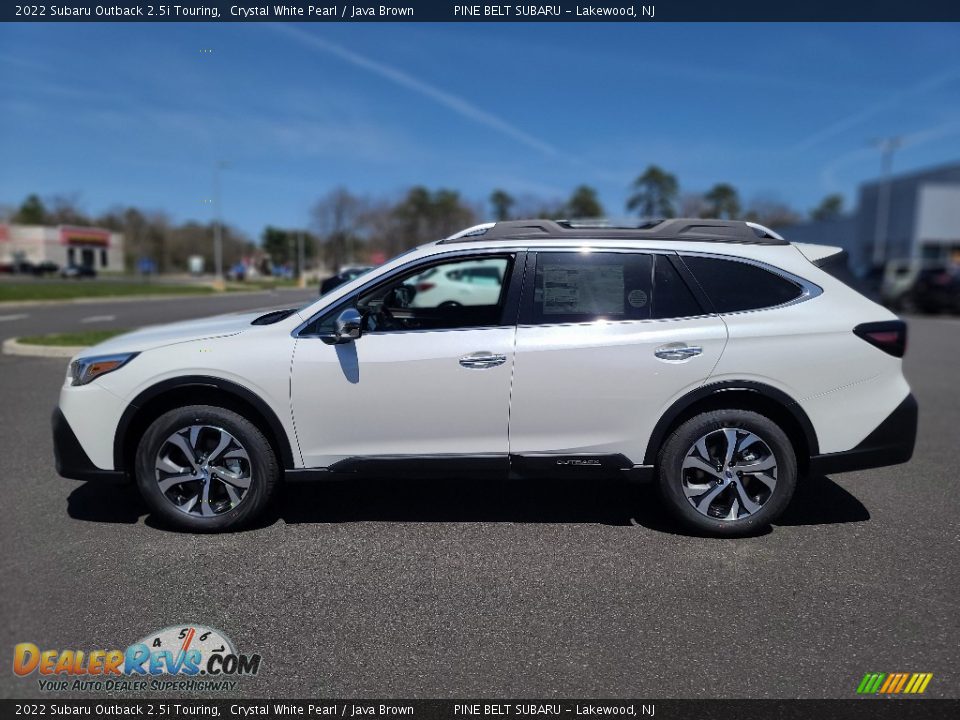 2022 Subaru Outback 2.5i Touring Crystal White Pearl / Java Brown Photo #4