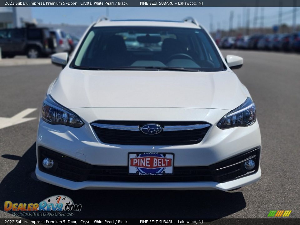 2022 Subaru Impreza Premium 5-Door Crystal White Pearl / Black Photo #3
