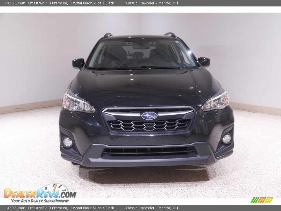 2020 Subaru Crosstrek 2.0 Premium Crystal Black Silica / Black Photo #2