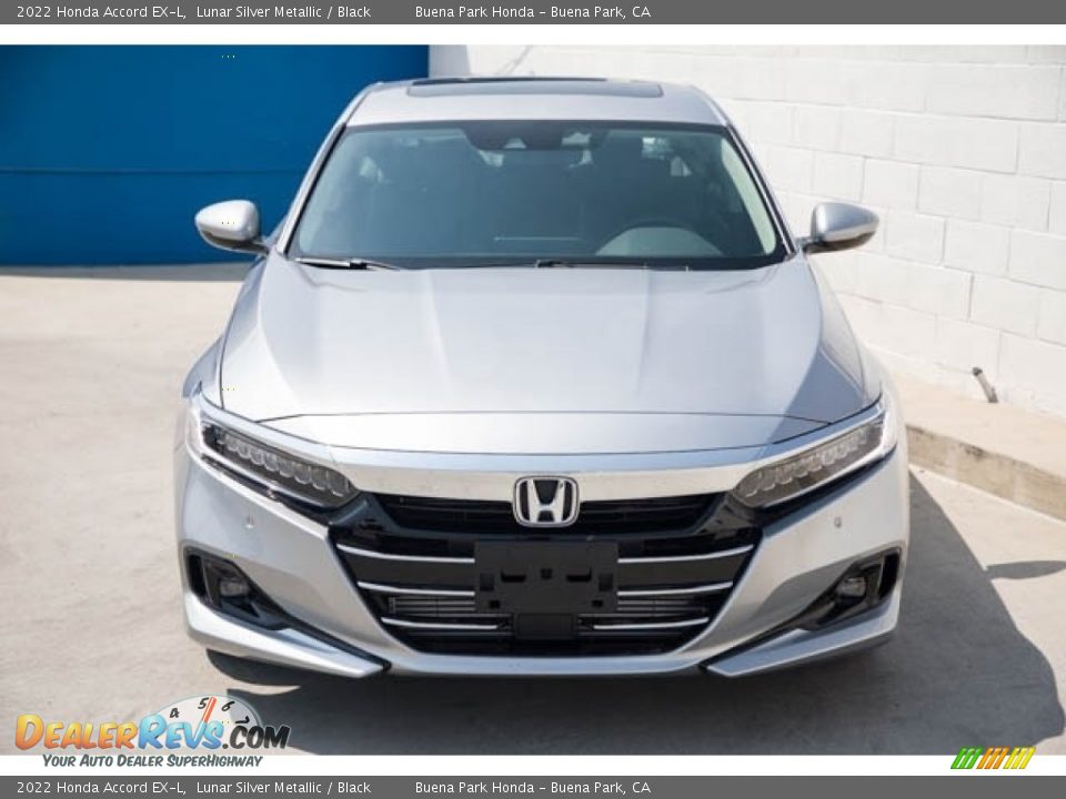 2022 Honda Accord EX-L Lunar Silver Metallic / Black Photo #3