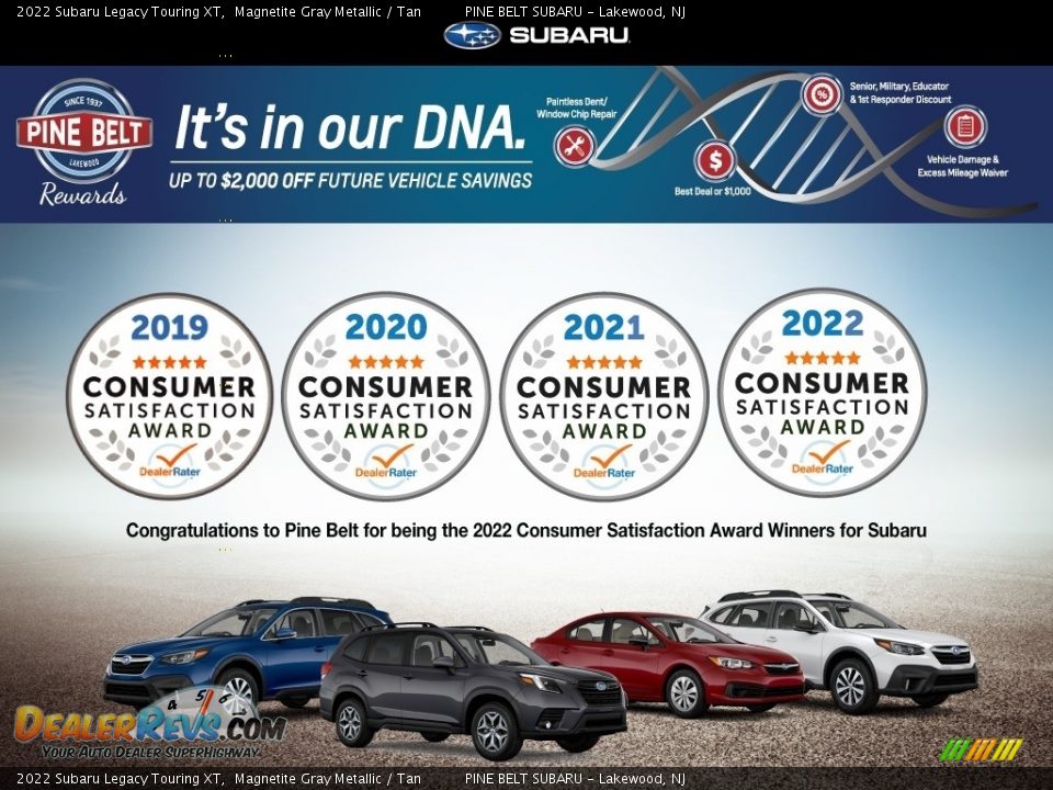 Dealer Info of 2022 Subaru Legacy Touring XT Photo #5