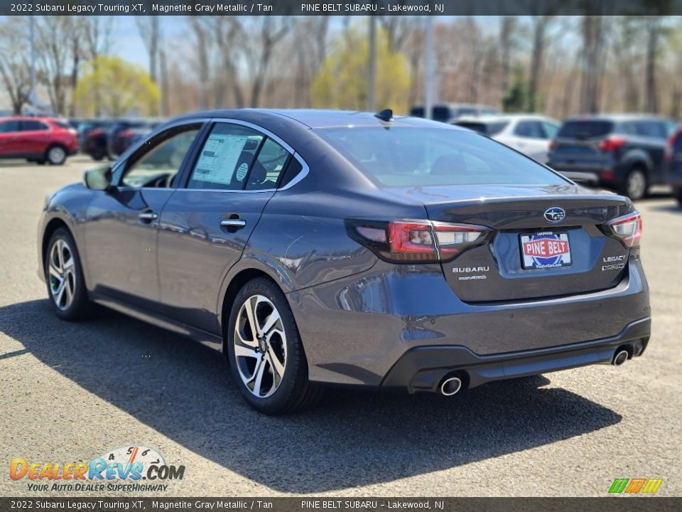 2022 Subaru Legacy Touring XT Magnetite Gray Metallic / Tan Photo #6