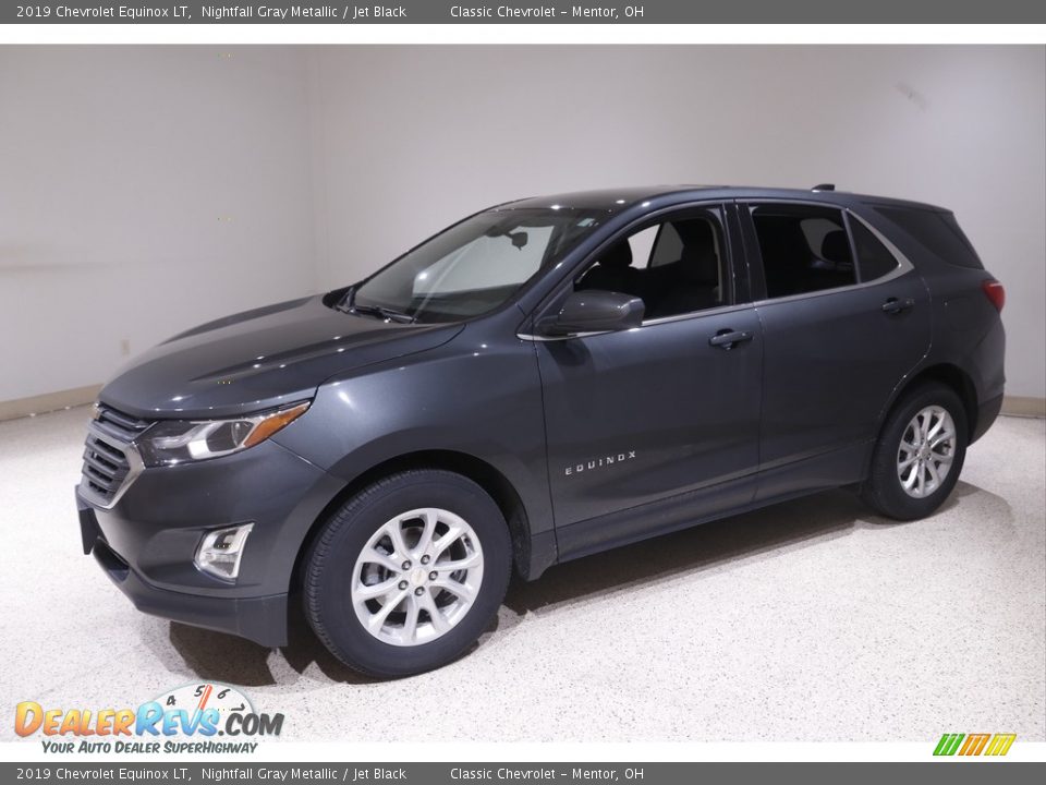 2019 Chevrolet Equinox LT Nightfall Gray Metallic / Jet Black Photo #3