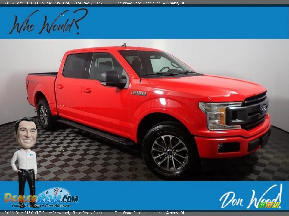 2019 Ford F150 XLT SuperCrew 4x4 Race Red / Black Photo #1