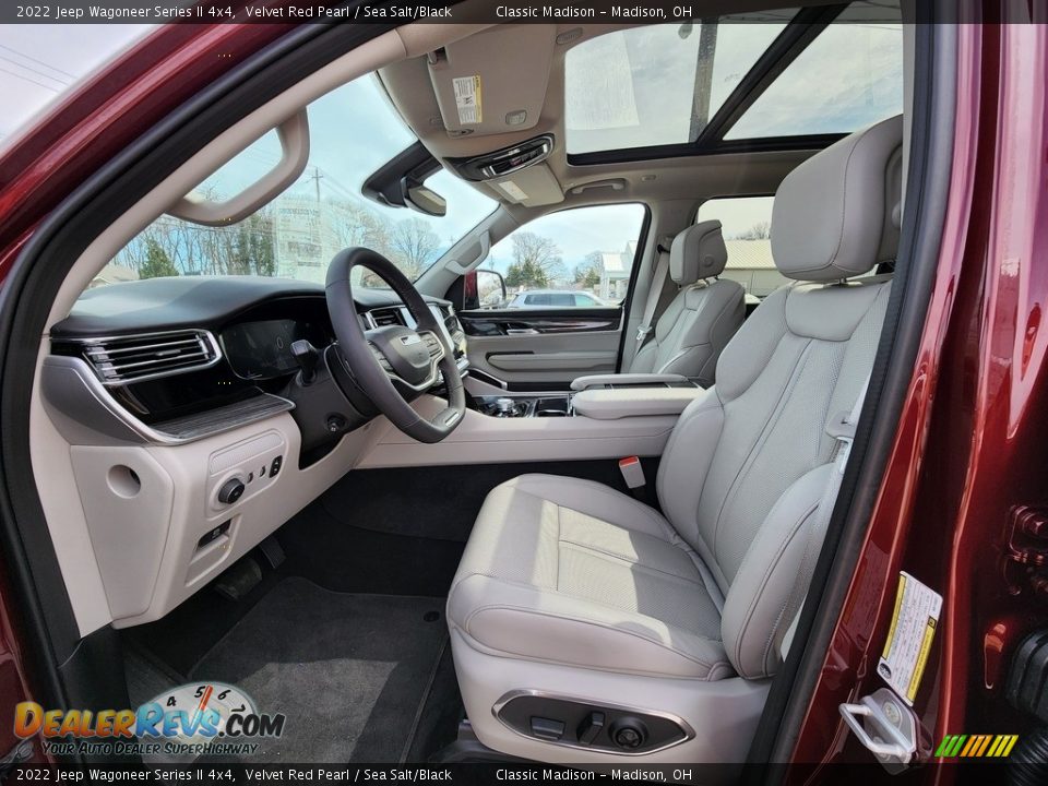 Sea Salt/Black Interior - 2022 Jeep Wagoneer Series II 4x4 Photo #2