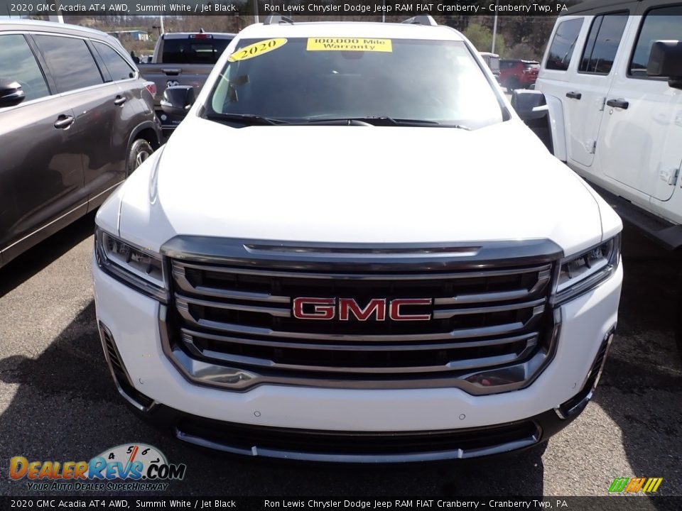 2020 GMC Acadia AT4 AWD Summit White / Jet Black Photo #2