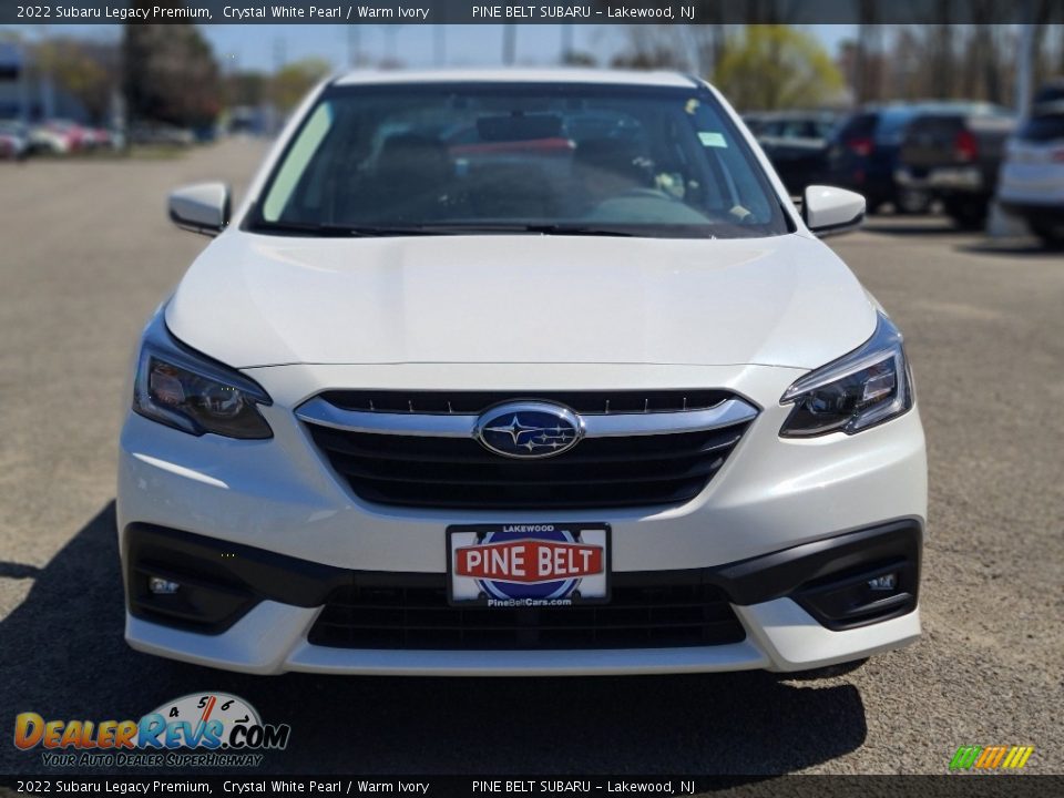 2022 Subaru Legacy Premium Crystal White Pearl / Warm Ivory Photo #3