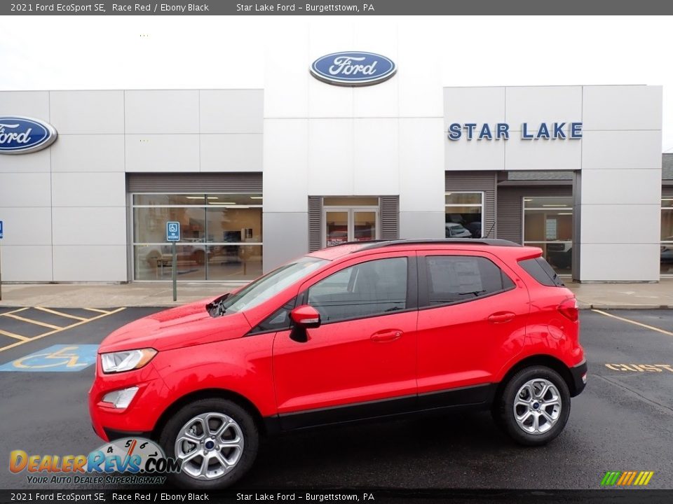 2021 Ford EcoSport SE Race Red / Ebony Black Photo #1