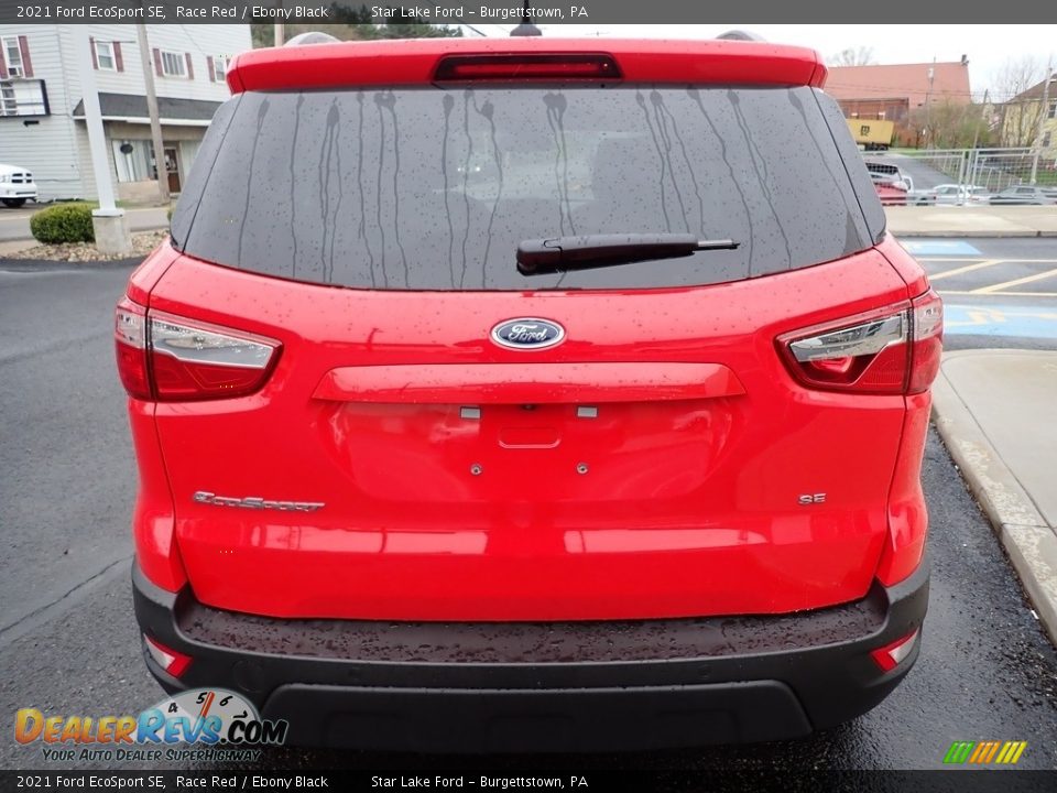 2021 Ford EcoSport SE Race Red / Ebony Black Photo #4