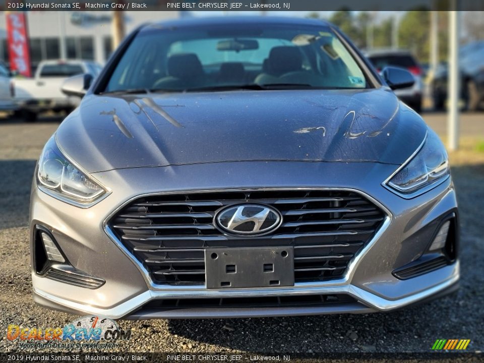 2019 Hyundai Sonata SE Machine Gray / Black Photo #2