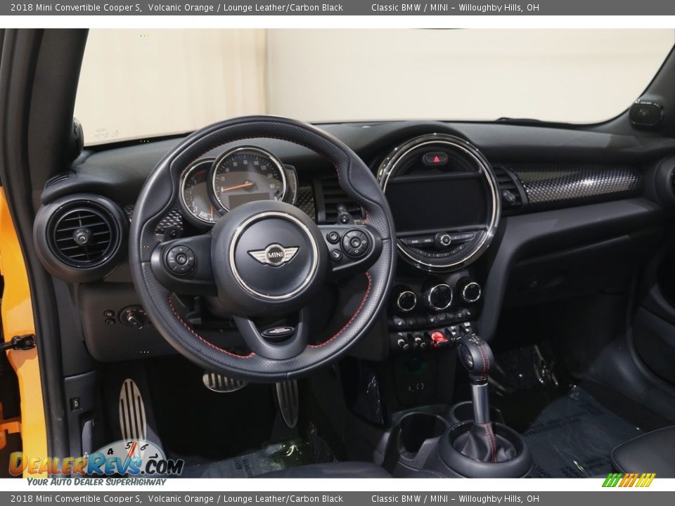 Dashboard of 2018 Mini Convertible Cooper S Photo #7