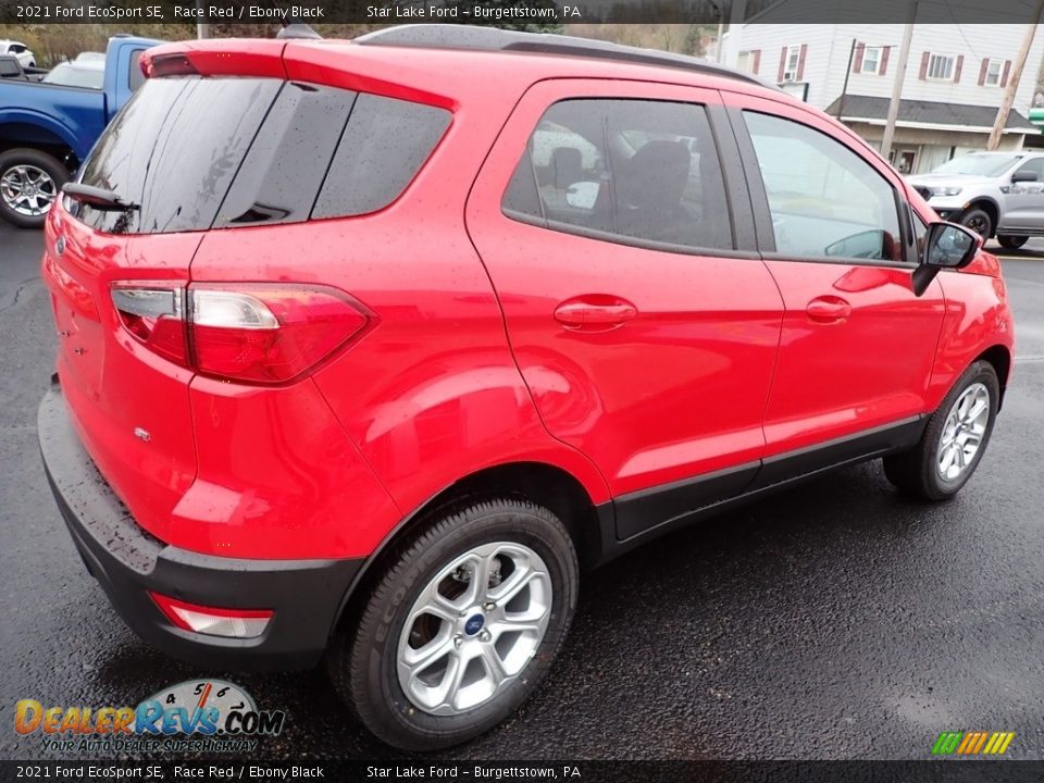 2021 Ford EcoSport SE Race Red / Ebony Black Photo #6