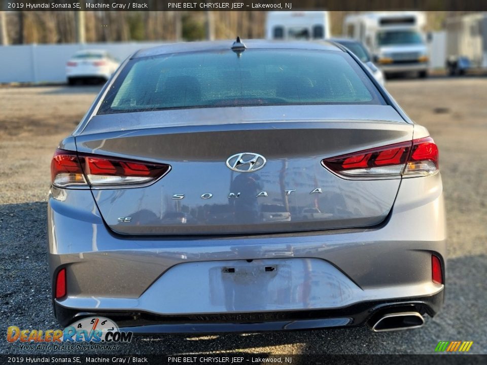 2019 Hyundai Sonata SE Machine Gray / Black Photo #4