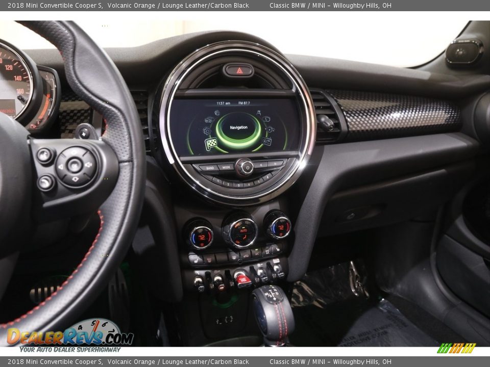 Controls of 2018 Mini Convertible Cooper S Photo #10