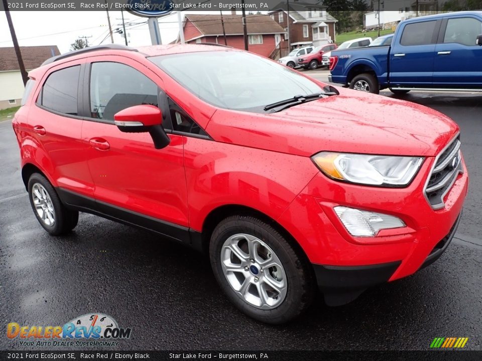 Front 3/4 View of 2021 Ford EcoSport SE Photo #8