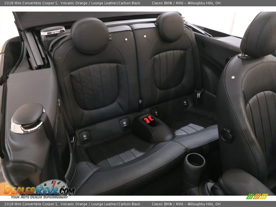 Rear Seat of 2018 Mini Convertible Cooper S Photo #18