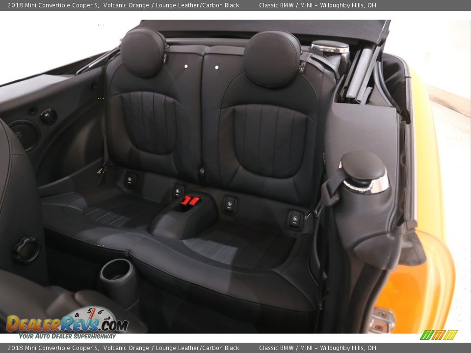 Rear Seat of 2018 Mini Convertible Cooper S Photo #19