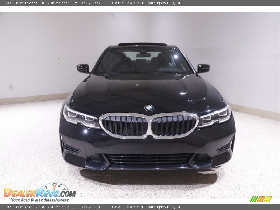 2021 BMW 3 Series 330i xDrive Sedan Jet Black / Black Photo #2