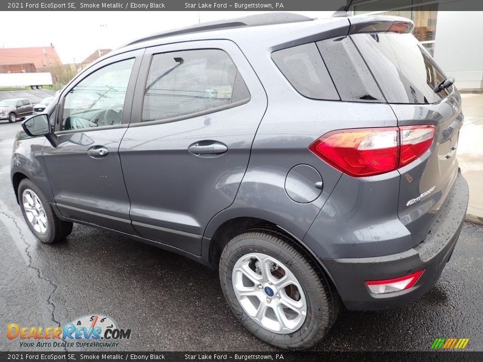 2021 Ford EcoSport SE Smoke Metallic / Ebony Black Photo #3