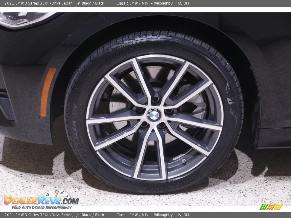 2021 BMW 3 Series 330i xDrive Sedan Jet Black / Black Photo #21