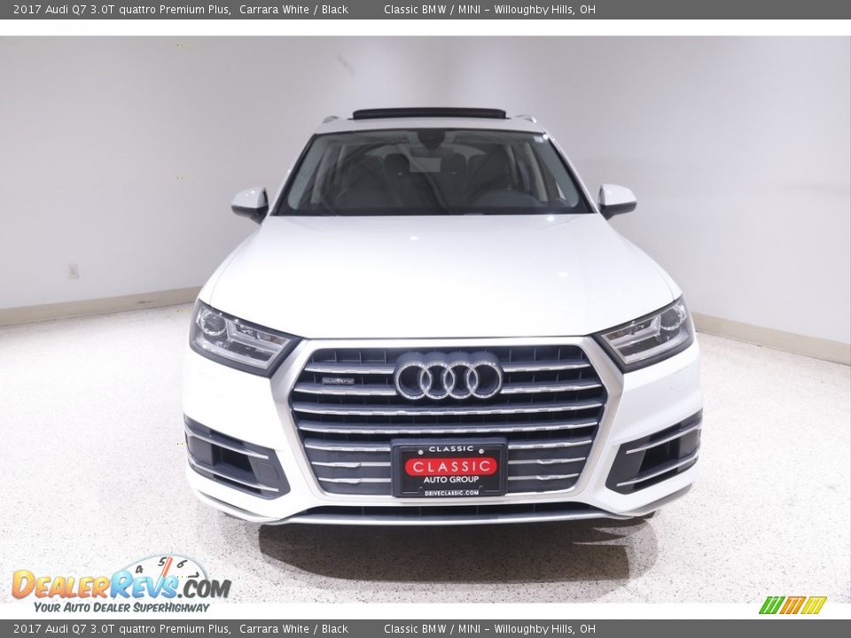 2017 Audi Q7 3.0T quattro Premium Plus Carrara White / Black Photo #2