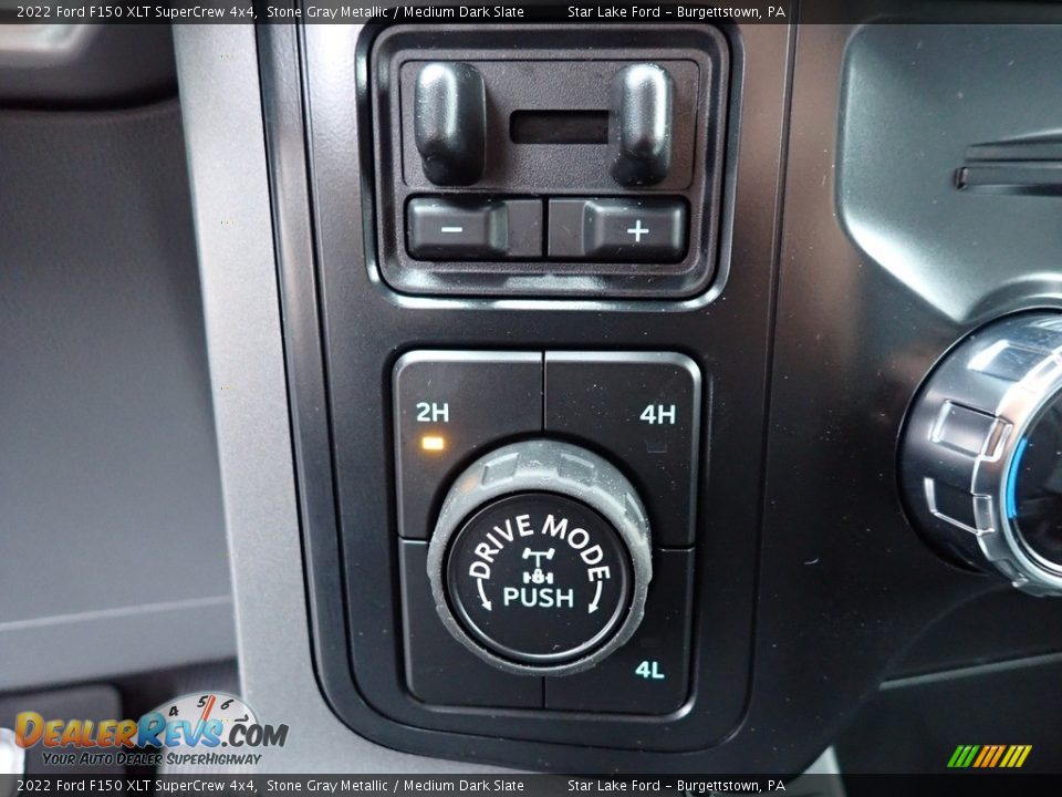 Controls of 2022 Ford F150 XLT SuperCrew 4x4 Photo #16