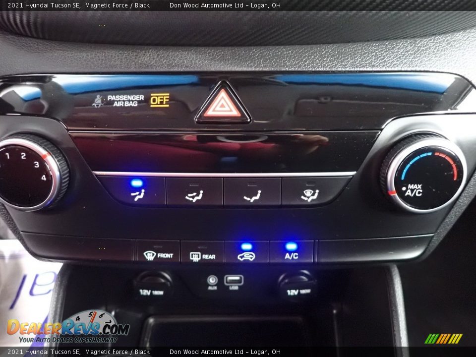 2021 Hyundai Tucson SE Magnetic Force / Black Photo #22