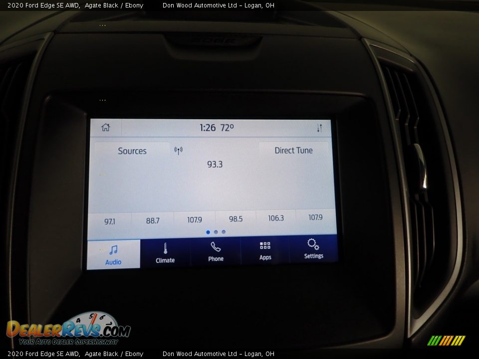 2020 Ford Edge SE AWD Agate Black / Ebony Photo #2