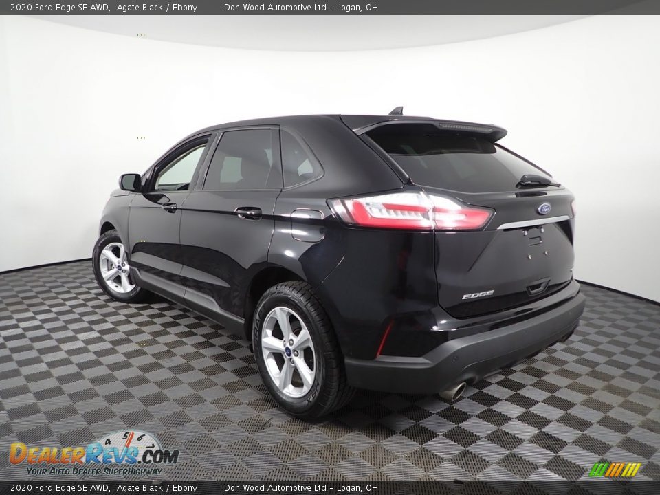 2020 Ford Edge SE AWD Agate Black / Ebony Photo #7